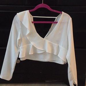 Ruffle Zara top